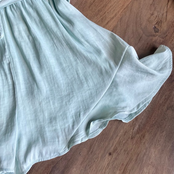 Brand new! She + Sky mint green romper. Size small - Picture 6 of 8